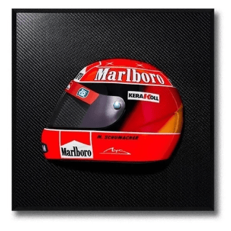 Quadro Capacete - SCHUMACHER 2000