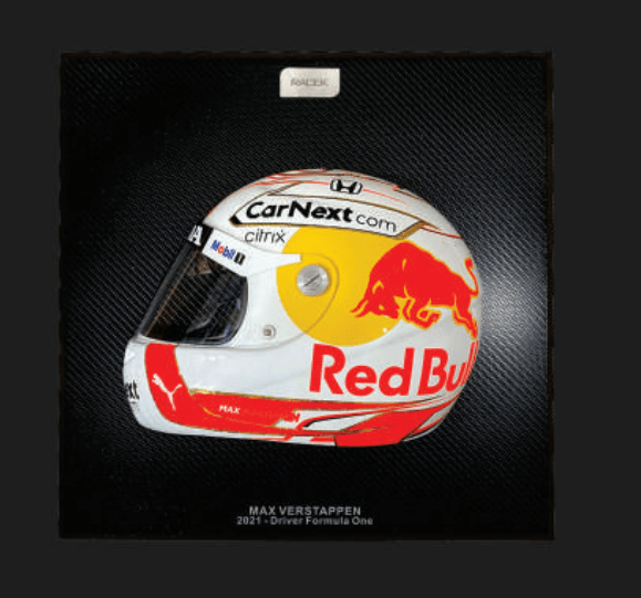 Quadro Capacete - VERSTAPPEN 2021 - RB16B