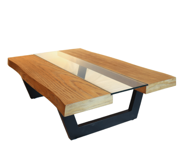 MESA DE CENTRO WOOD 41x85x135cM