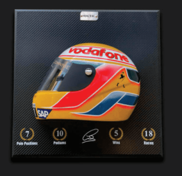 Quadro Capacete - HAMILTON 2008