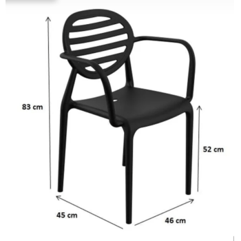 Cadeira STRIPE com braço