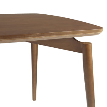MESA DE JANTAR MERU 180cm TAMPO DE MADEIRA
